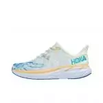 hoka one one clifton 8 au meilleur prix jeans wave white orange